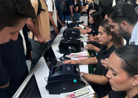 Registro para fiesta empresarial